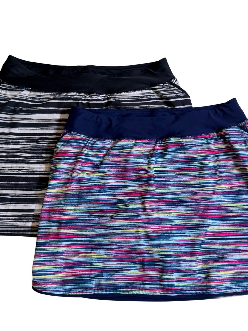Lands End 18W Swim Skirt Skort Lot Set of 2 Good Condition 514173 Plus Size
